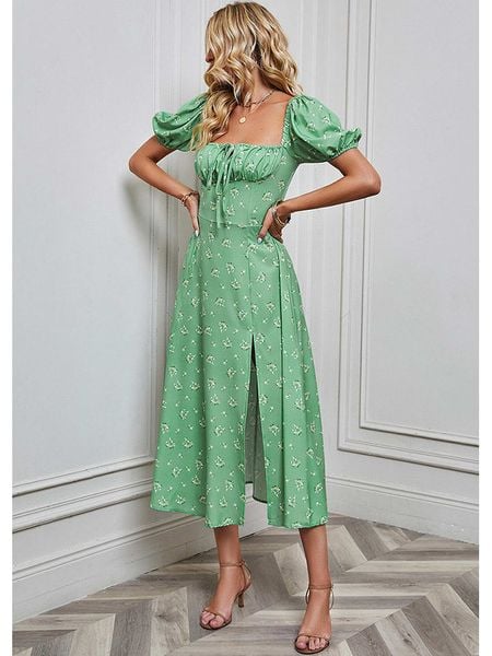 Tazga Sukienka w kolorze zielonym rozmiar: 40. Zielone sukienki Tazga, bez wzorów, bez kołnierzyka, bez ramiączek, maxi. Za 166,88 zł.