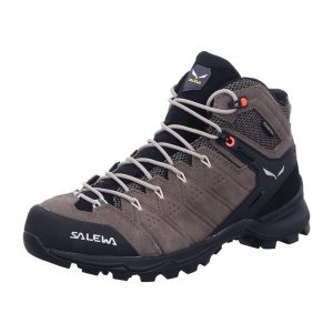 Buty Trekkingowe Damskie Salewa Alp Mate Mid Ptx. Czarne buty trekkingowe Salewa, bez zapięcia. Za 717,99 zł.