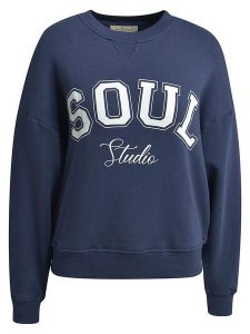 Smith & Soul Bluza w kolorze granatowym rozmiar: S. Niebieskie bluzy Smith & Soul, s, bez wzorów, bez kaptura. Za 173,99 zł.