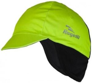 Czapka pod kask softshell Rogelli PROTTETIVO. Żółte czapki Rogelli, bez wzorów, z elastanu. Za 91,25 zł.