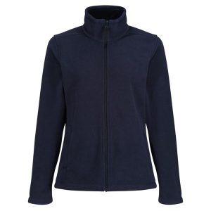 Damska Bluza Polarowa Micro Z Pełnym Zamkiem Błyskawicznym. Niebieskie kurtki Regatta, na zimę, l, bez wzorów, z polaru, bez kaptura. Za 98,99 zł.