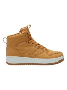 Kangaroos Sneakersy "K-Top Power Mid" w kolorze jasnobrązowym rozmiar: 39. Brązowe trampki KangaROOS, bez wzorów, z materiału, za kostkę, bez zapięcia. Za 205,45 zł.
