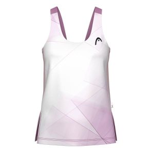 Damski tank top Head Spirit. Fioletowe topy Head, l, bez wzorów, sportowe, bez kołnierzyka, bez ramiączek. Za 184,00 zł.