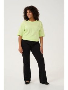 Kaffe Legginsy "Jenna" w kolorze czarnym rozmiar: L. Czarne legginsy Kaffe, bez wzorów. Za 96,60 zł.
