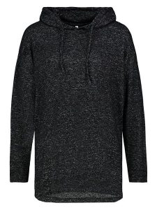 Stitch & Soul Bluza w kolorze czarnym rozmiar: XS. Czarne bluzy Stitch & Soul, xs, bez wzorów, z kapturem. Za 52,67 zł.
