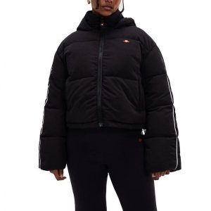 Kurtka ocieplana damska Ellesse Ksamil. Czarne kurtki Ellesse, bez wzorów, bez kaptura. Za 359,99 zł.