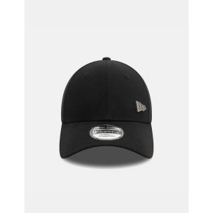 Czapka z daszkiem New Era NE Pin 9Forty. Czarne czapki New Era, bez wzorów. Za 131,50 zł.