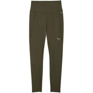 Rajstopy Puma W Cloudspun Tight Hw Fl. Zielone rajstopy i pończochy Puma, bez wzorów, z materiału. Za 290,00 zł.