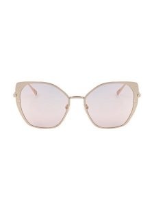 Longchamp Damskie okulary przeciwsłoneczne w kolorze złoto-beżowym rozmiar: 56. Brązowe okulary przeciwsłoneczne Longchamp. Za 189,95 zł.