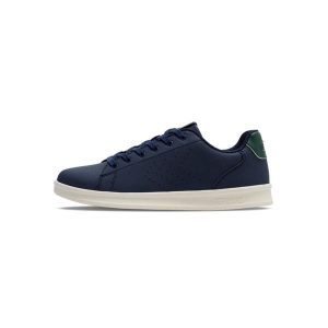 Sneakersy Hummel Court Line Sn. Niebieskie buty sportowe Hummel, bez wzorów, bez zapięcia. Za 220,00 zł.