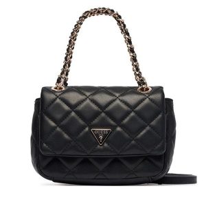 Torebka Guess. Czarne torebki klasyczne Guess, z aplikacjami, bez dodatków. Za 494,99 zł.