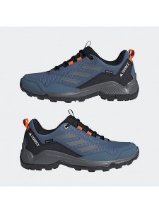 Adidas Buty turystyczne "Terrex Eartrail GTX" w kolorze czarno-granatowym rozmiar: 43. Niebieskie buty trekkingowe ADIDAS, z gore-texu, bez zapięcia. Za 431,95 zł.