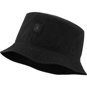 Czapka kapelusz Air Jordan Jumpman Bucket Hat Czarny - DC3687-010. Czarne czapki Jordan, bez wzorów, sportowe. Za 108,10 zł.