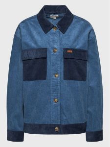 Brixton Kurtka przejściowa Star 03353 Niebieski Relaxed Fit. Niebieskie kurtki Brixton, m, bez wzorów, z bawełny, bez kaptura. Za 519,99 zł.