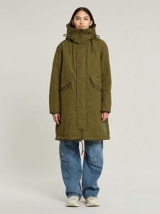 G-Star Parka w kolorze khaki rozmiar: XL. Brązowe płaszcze G-Star, xl, bez wzorów, bez kaptura. Za 440,28 zł.