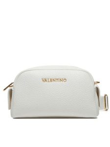 Valentino Torebka Blossom Re VBS8P215 Biały. Białe listonoszki Valentino, bez wzorów, ze skóry, bez dodatków. Za 369,99 zł.