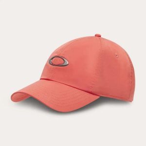 Czapka z daszkiem unisex Oakley TINCAN LX różowa FOS901486-41I. Czerwone czapki Oakley, bez wzorów, z nylonu, sportowe. Za 133,17 zł.