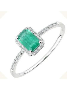 Diamant Exquis Złoty pierścionek z diamentami i szafirem rozmiar: 52. Szare pierścionki Diamant Exquis, z diamentem, złote. Za 1 522,99 zł.