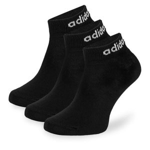 Skarpety krótkie adidas. Czarne skarpetki ADIDAS, bez wzorów. Za 44,99 zł.