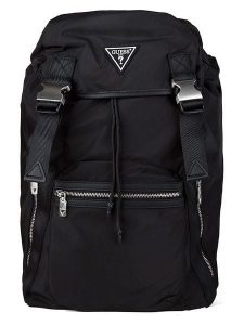 Guess Plecak w kolorze czarnym - 28 x 48 x 18 cm rozmiar: onesize. Czarne plecaki Guess. Za 494,95 zł.