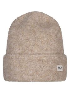 Barts Czapka "Altei" w kolorze beżowym rozmiar: onesize. Brązowe czapki Barts, z aplikacjami, z wełny. Za 87,19 zł.