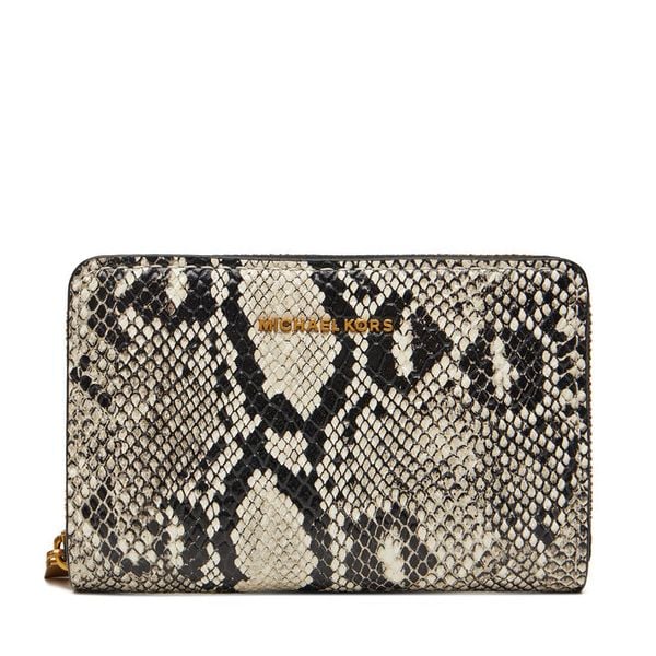 Portfel MICHAEL Michael Kors. Brązowe portfele MICHAEL Michael Kors, bez wzorów. Za 499,99 zł.