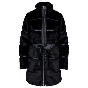 Vero Moda Damski Płaszcz Ninja 3/4 Faux Fur Jack Et Black (Rozmiar S). Płaszcze marki Vero Moda. W wyprzedaży za 287,00 zł.