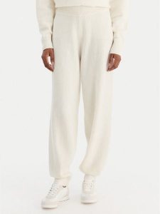 Calvin Klein Underwear Spodnie dresowe LV00QS7569 Écru Regular Fit. Spodnie dresowe Calvin Klein Underwear, m, bez wzorów, z dresówki. Za 299,99 zł.