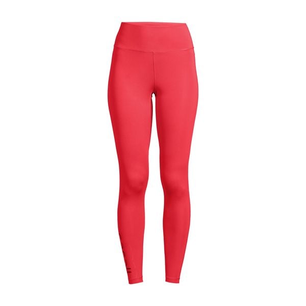 Legginsy treningowe damskie Casall Graphic High Waist. Czerwone legginsy Casall, bez wzorów, z podwyższonym stanem. Za 139,99 zł.