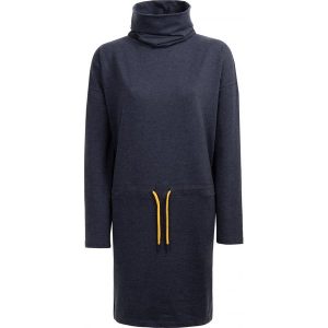 Sukienka damska SUDD601 - denim melanż - Outhorn. Sukienki marki Outhorn. W wyprzedaży za 34,99 zł.
