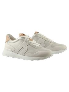 Högl Skórzane sneakersy w kolorze beżowym rozmiar: 38,5. Brązowe trampki HÖGL, bez wzorów, bez zapięcia. Za 404,45 zł.