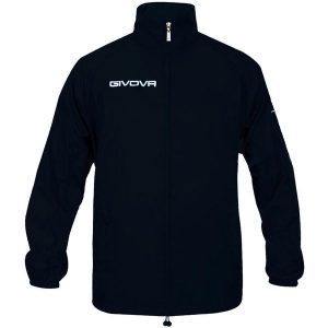 Kurtka Givova Rain Basico czarna. Czarne kurtki Givova, xs, bez wzorów, bez kaptura. Za 44,99 zł.