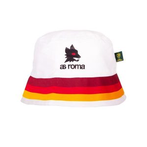 Kapelusz wędkarza dla dorosłych - Listy AS Roma - Biały. Białe kapelusze COPA FOOTBALL, bez wzorów, retro. Za 127,06 zł.