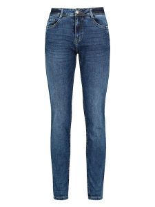 Eight2Nine Dżinsy - Skinny fit - w kolorze niebieskim rozmiar: S. Niebieskie jeansy Eight2Nine, z aplikacjami. Za 92,21 zł.
