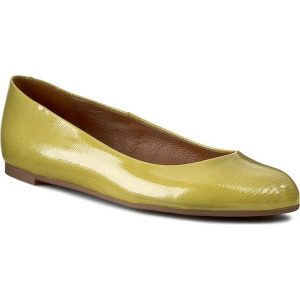 Baleriny GINO ROSSI - Rosa DAF605-279-H200-4100-0 Limonka 71. Balerinki marki Gino Rossi. W wyprzedaży za 189,00 zł.