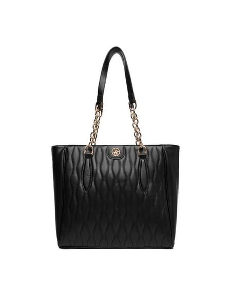 Beverly Hills Polo Club Torebka CEO-BHPC-C-016-09 Czarny. Czarne shopper bag Beverly Hills Polo Club, bez wzorów, z materiału, bez dodatków. Za 279,99 zł.