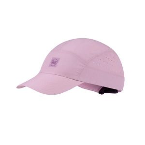 Czapka z daszkiem BUFF SPEED CAP SOLID AZALEA. Czerwone czapki Buff, bez wzorów, z materiału. Za 139,90 zł.