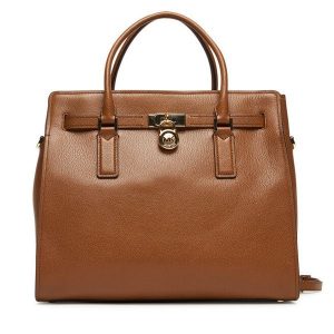 Torebka MICHAEL Michael Kors. Brązowe kuferki MICHAEL Michael Kors, bez wzorów, bez dodatków. Za 1 579,00 zł.