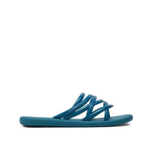 Klapki damskie Ipanema Meu Sol. Niebieskie klapki Ipanema, bez wzorów, bez obcasa. Za 79,99 zł.
