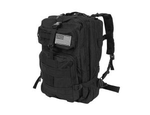 Plecak Turystyczny Militarny Survival 38l c ISO TRADE. Czarne plecaki TRIZAND. Za 499,00 zł.