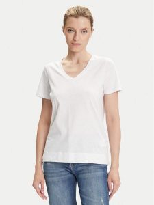 JOOP! T-Shirt 58 253JE58Tero 30049368 Biały Regular Fit. Białe t-shirty JOOP!, bez wzorów, z bawełny, bez kołnierzyka, bez ramiączek. Za 179,99 zł.