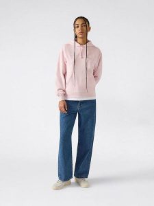 Champion Bluza w kolorze jasnoróżowym rozmiar: XL. Różowe bluzy Champion, xl, bez wzorów, z bawełny, z kapturem. Za 139,87 zł.