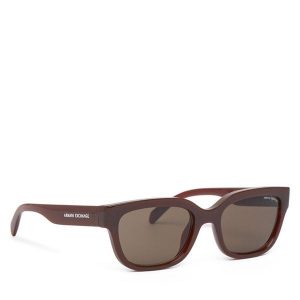 Okulary przeciwsłoneczne Armani Exchange. Brązowe okulary przeciwsłoneczne Armani Exchange. Za 259,99 zł.