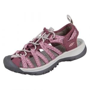 Buty trekkingowe damskie Keen Whisper. Czerwone buty trekkingowe Keen, z materiału, bez zapięcia. Za 654,00 zł.