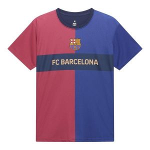 Koszulka piłkarska dla dorosłych FC Barcelona Home 24/25. Czarne bluzki FC BARCELONA, xl, bez wzorów, sportowe, bez kołnierzyka, bez ramiączek. W wyprzedaży za 134,21 zł.