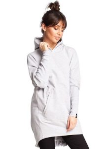 Be Wear Bluza w kolorze szarym rozmiar: XXL/3XL. Szare bluzy Be Wear, xl, bez wzorów, bez kaptura. Za 191,45 zł.