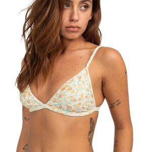 Góra od kostiumu kąpielowego Billabong Aint She Sweet Tanlines Ceci. Bikini Billabong, bez wzorów. Za 89,99 zł.