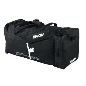 Torba sportowa Kick-thaiboxing Kwon. Czarne torby podróżne i sportowe KWON, bez wzorów. Za 179,00 zł.