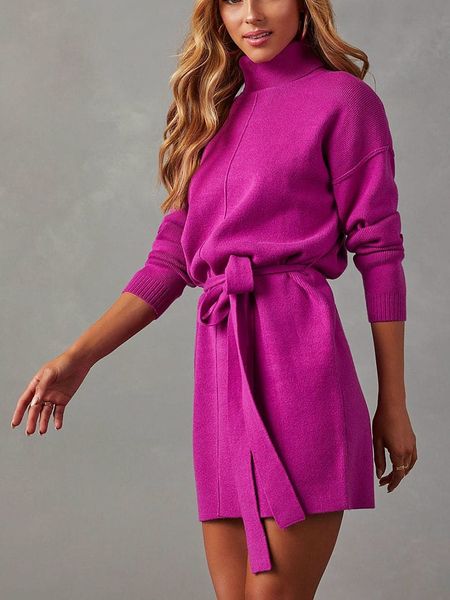 Milan Kiss Sukienka dzianinowa w kolorze różowym rozmiar: S. Różowe sukienki Milan Kiss, na co dzień, s, bez wzorów, z dzianiny, bez kołnierzyka, bez ramiączek, mini, proste. Za 170,07 zł.