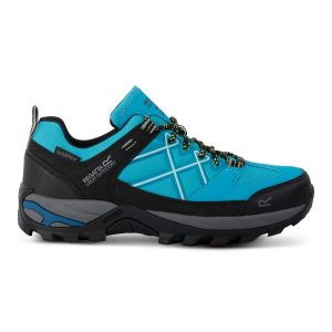Buty turystyczne damskie Samaris III Low. Szare buty trekkingowe Regatta, bez zapięcia. W wyprzedaży za 269,99 zł.